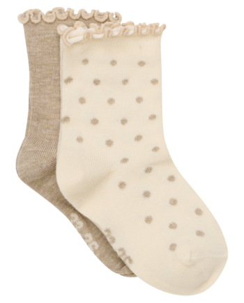 Minymo Pige Strømper Simply Taupe