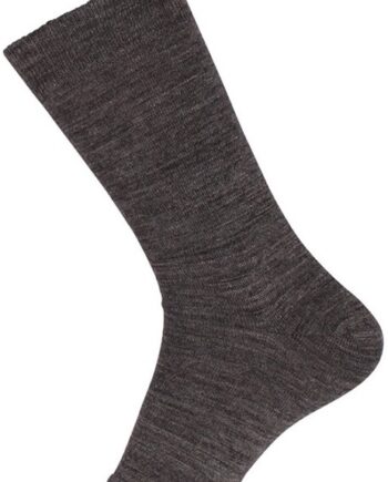 Mørkegrå Egtved Twin Sock Uldstrømper Str