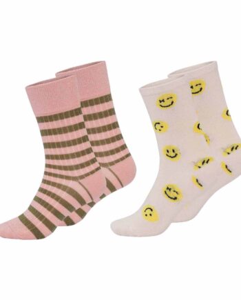 Molo  Strømper Nomi Striber Smiley Pak