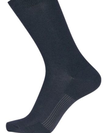 Navy Blå Egtved Sokker  Ventilated Sole Str