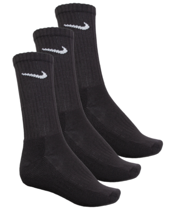 Nike Crew Unisex Sportsstrømper Sort