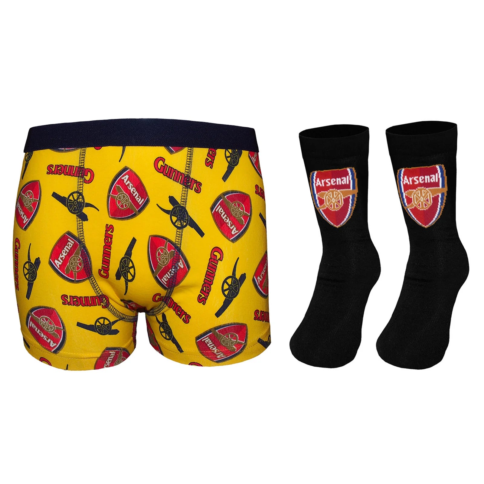Officiel Arsenal Boxershorts Sokker Sæt Til Drenge