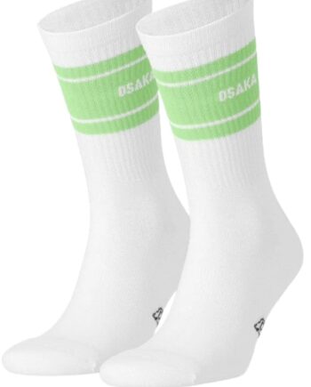 Osaka Strømper Pak White Green