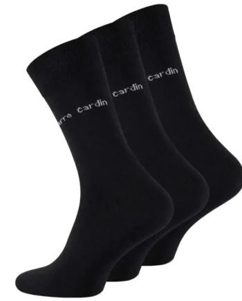 Pak Sorte Pierre Cardin Business Sokker Til Mænd