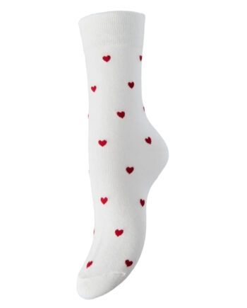 Pieces Dame Strømper Pcfreya Bright White Heart