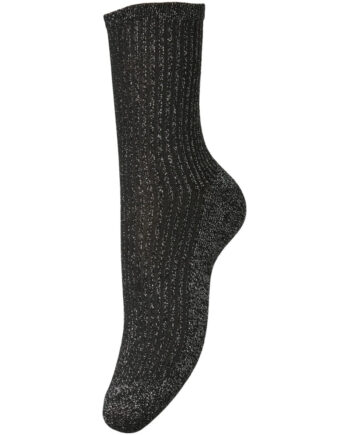 Pieces Dame Strømper Pcsebby Black Stripe