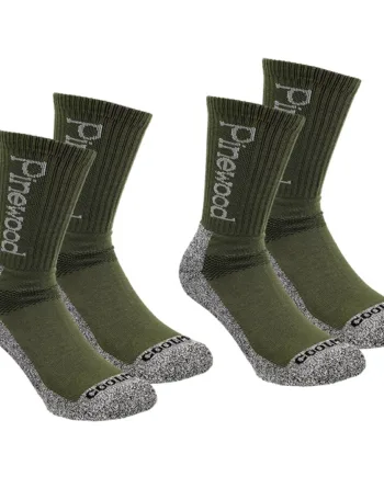 Pinewood Coolmax Vandresokker Par Green Sokker
