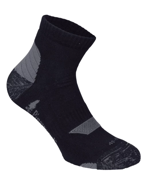 Pinewood Naturesafe Cotton Mid Socks Black