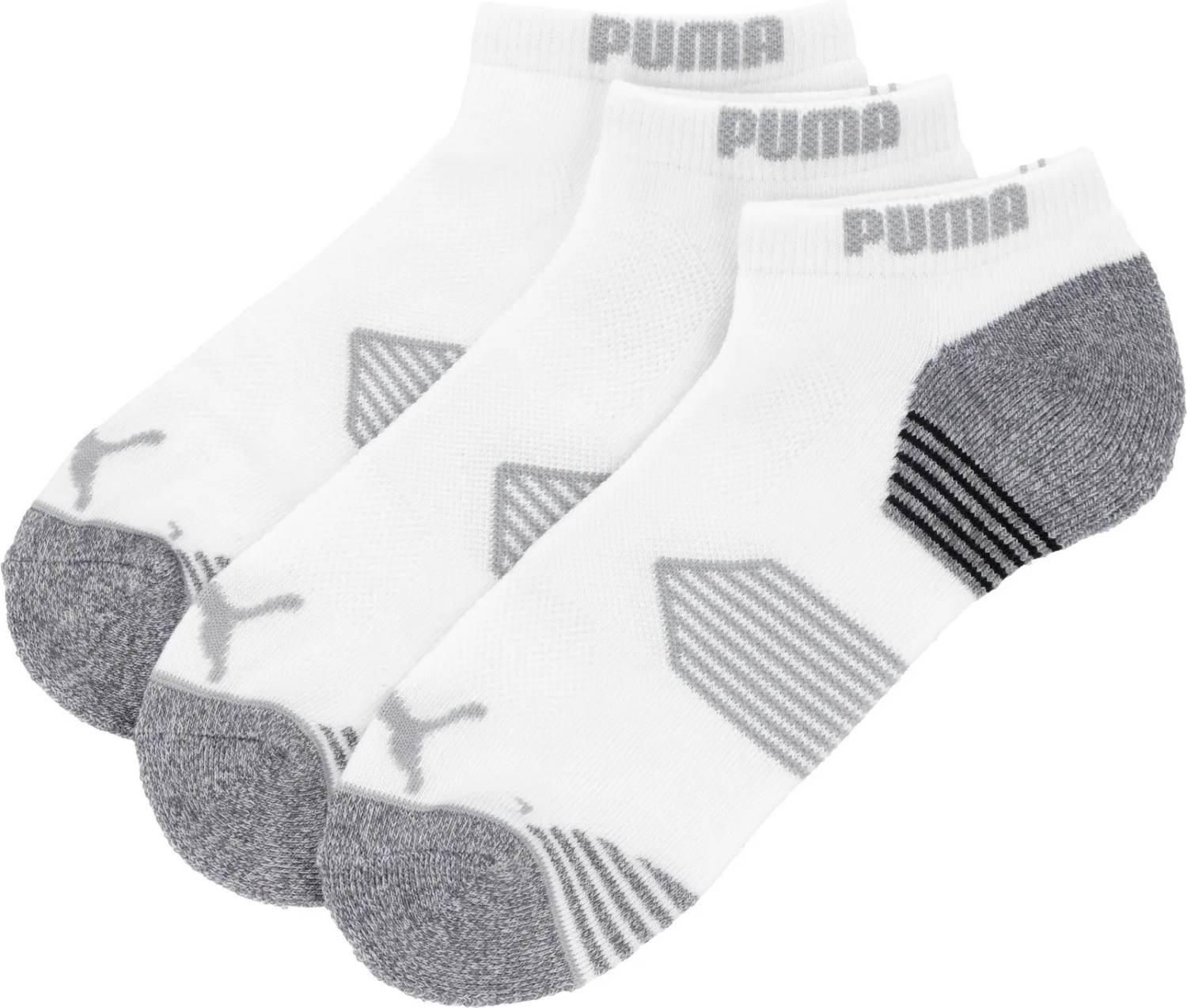 Puma Essential Low Cut Pak Sokker Bright White Str