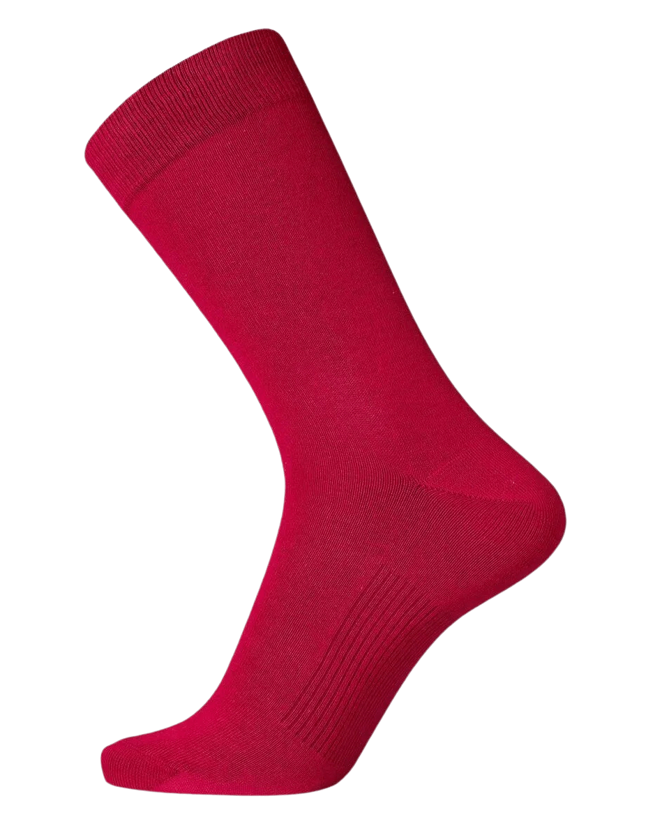 Røde Egtved Sokker Ventilated Sole Str