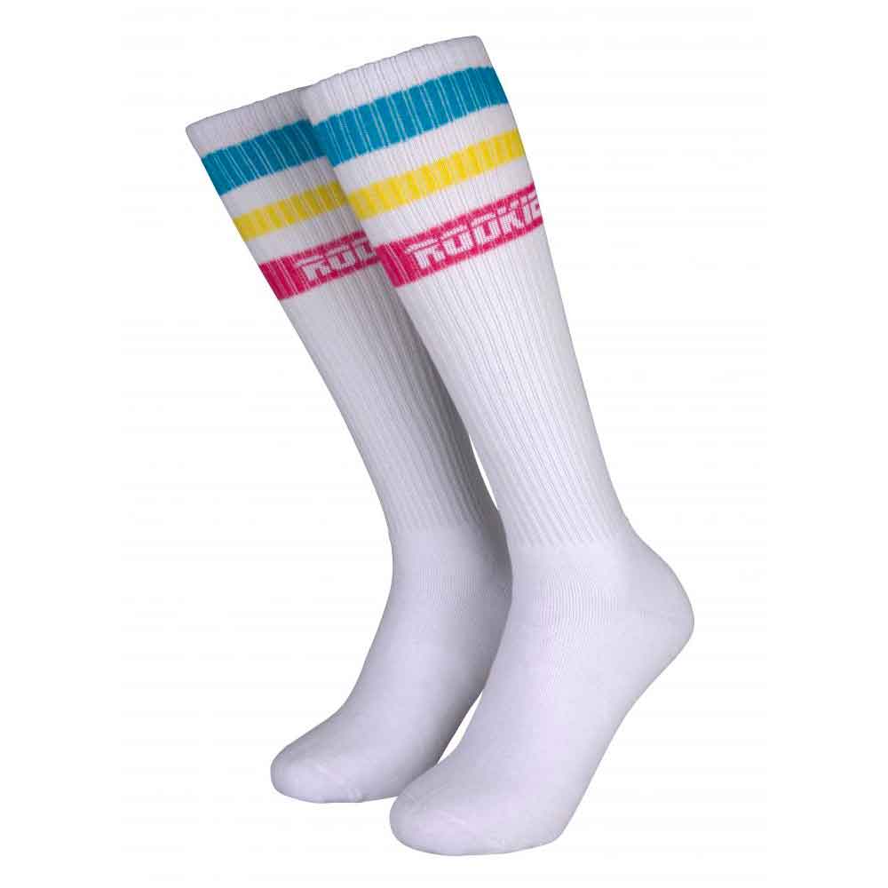 Rookie Stripe Strømper Vit Multi Farver