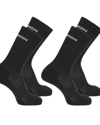 Salomon Evasion Crew Pack Black Sokker