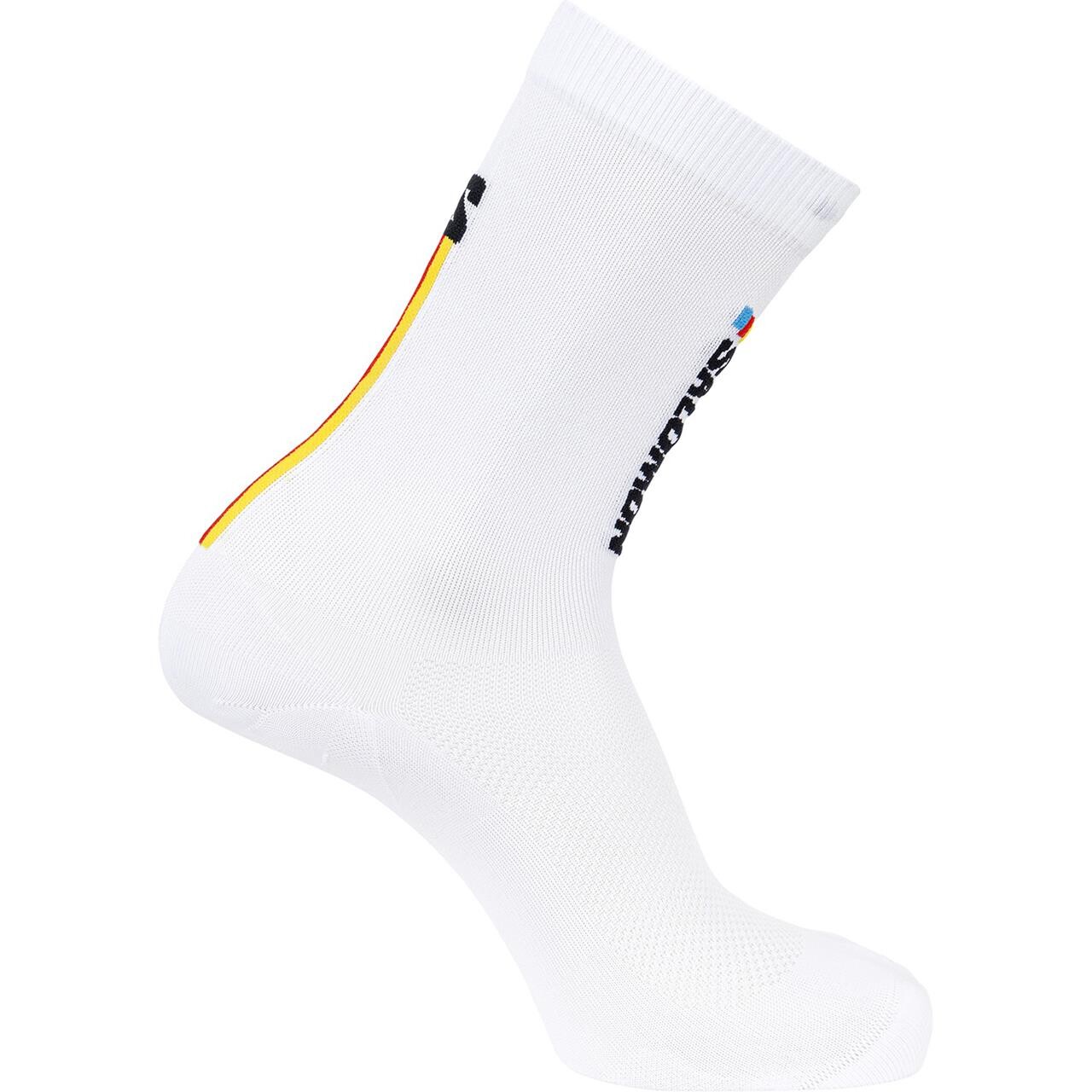 Salomon Socks Pulse Race Flag Hvid White