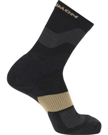 Salomon Ultra Crew Socks Black Kelp