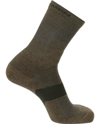 Salomon Ultra Crew Socks Martini Olive Stone Grey Sokker