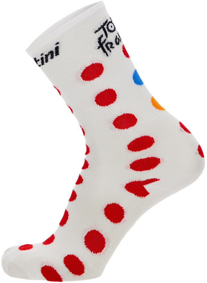 Santini Tour France Fan Official Polka Socks