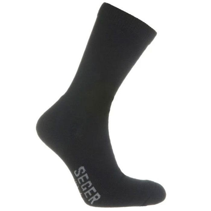 Seger Merino Wool Light Sokker Sort Sokker