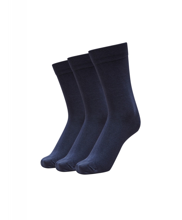 Selected Pak Navy Bomuldsstrømper Til Herre Onesize Outlet