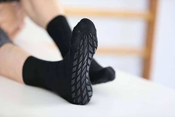 Skridsikker Abs Strømpe Sort