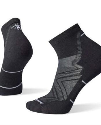 Smartwool Run Targeted Cushion Ankle Socks Black