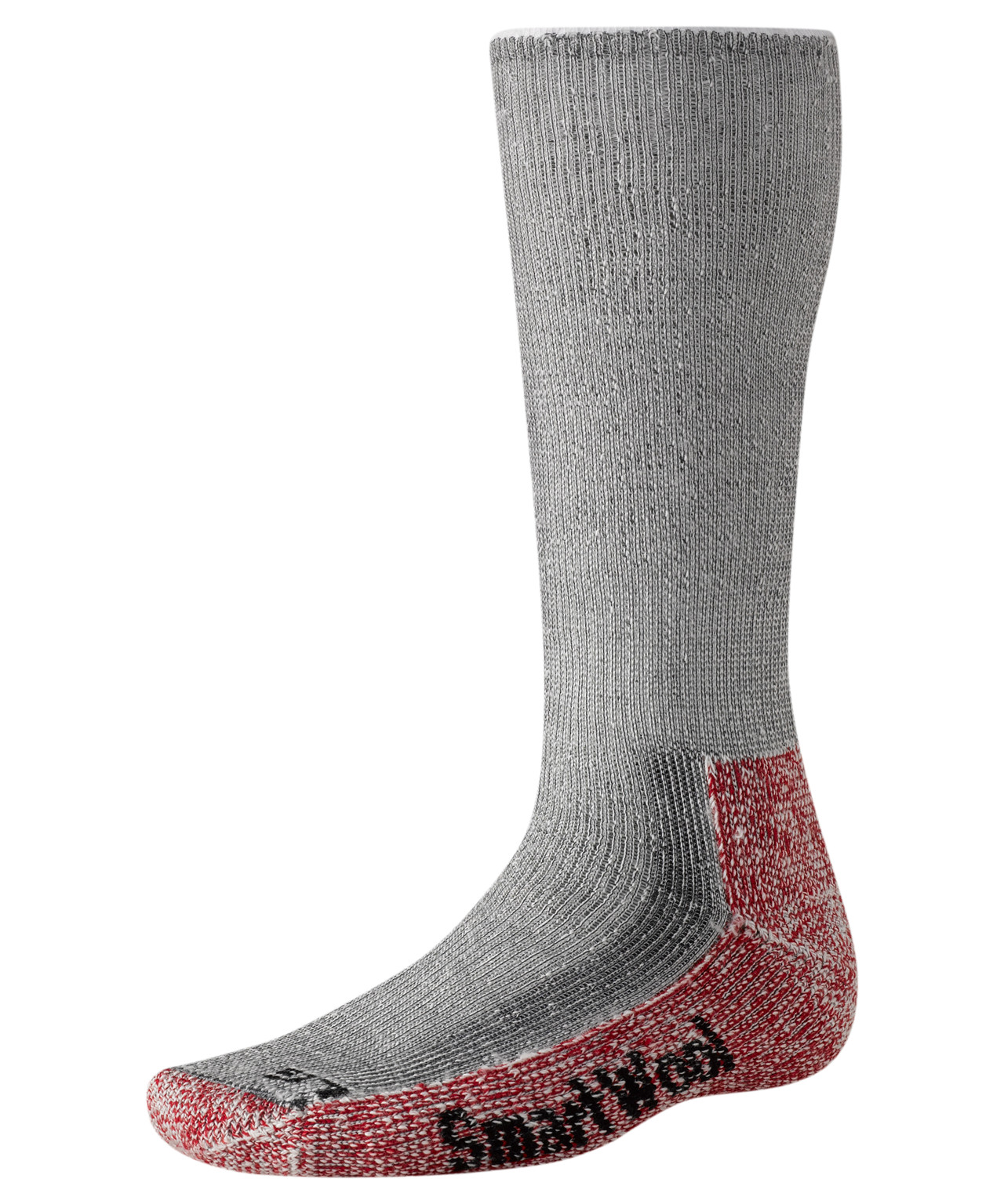 Smartwool Unisex Mountaineering Extra Heavy Crew Sokker Grå Rød