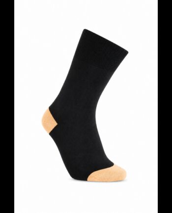 Sock Bambusstrømper Lys Orange Hæl Outlet