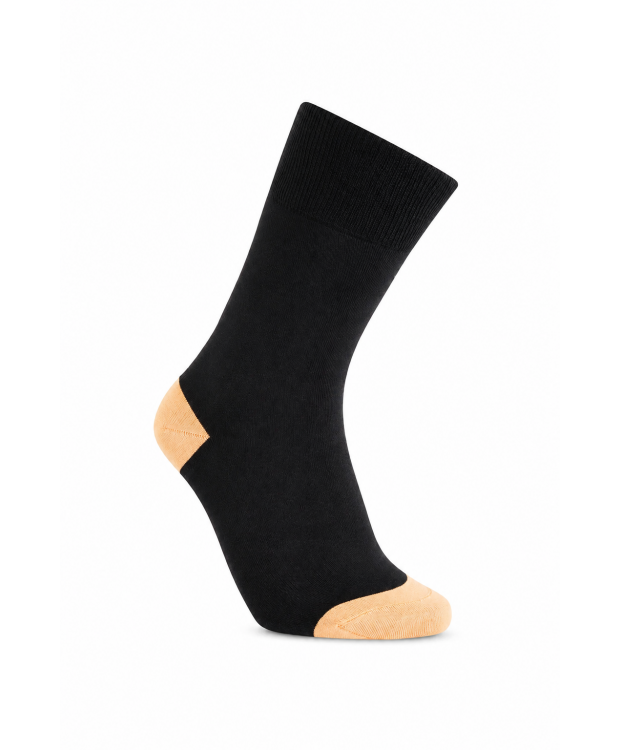 Sock Bambusstrømper Lys Orange Hæl Outlet