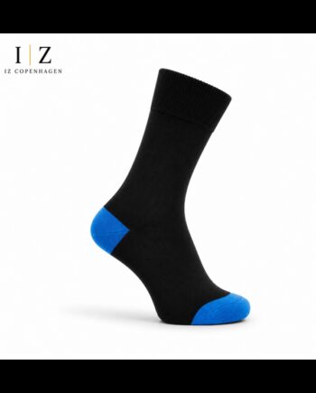 Sock Bambusstrømper Sort Blå Unisex Str