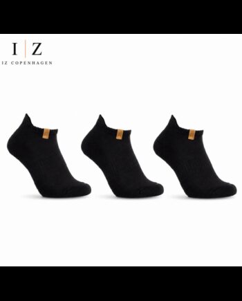 Sock Pak Sorte Bomuldsankelstrømper Unisex