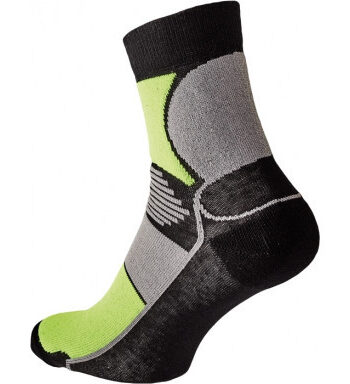 Strømper Knoxfield Basic Sort Gul Str 67672043
