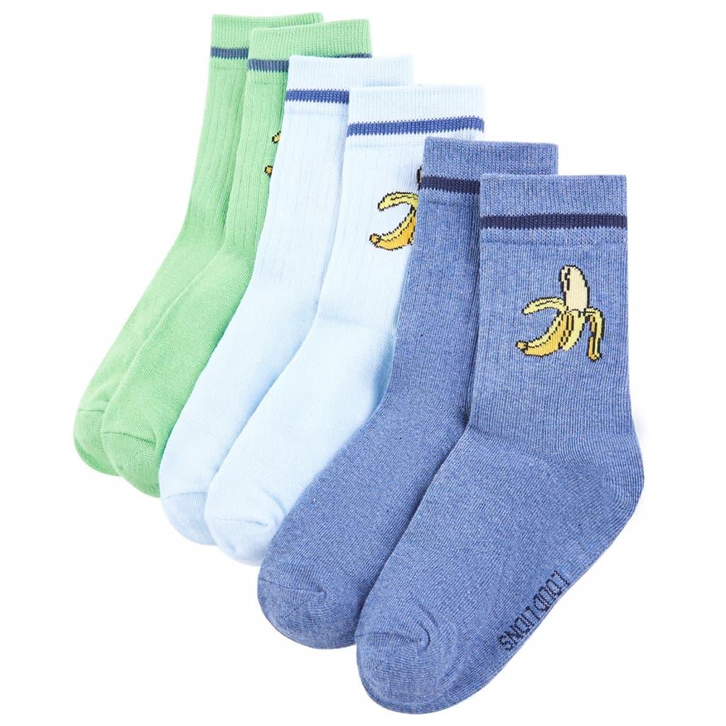 Strømper Til Børn Par Med Bananmotiv Str