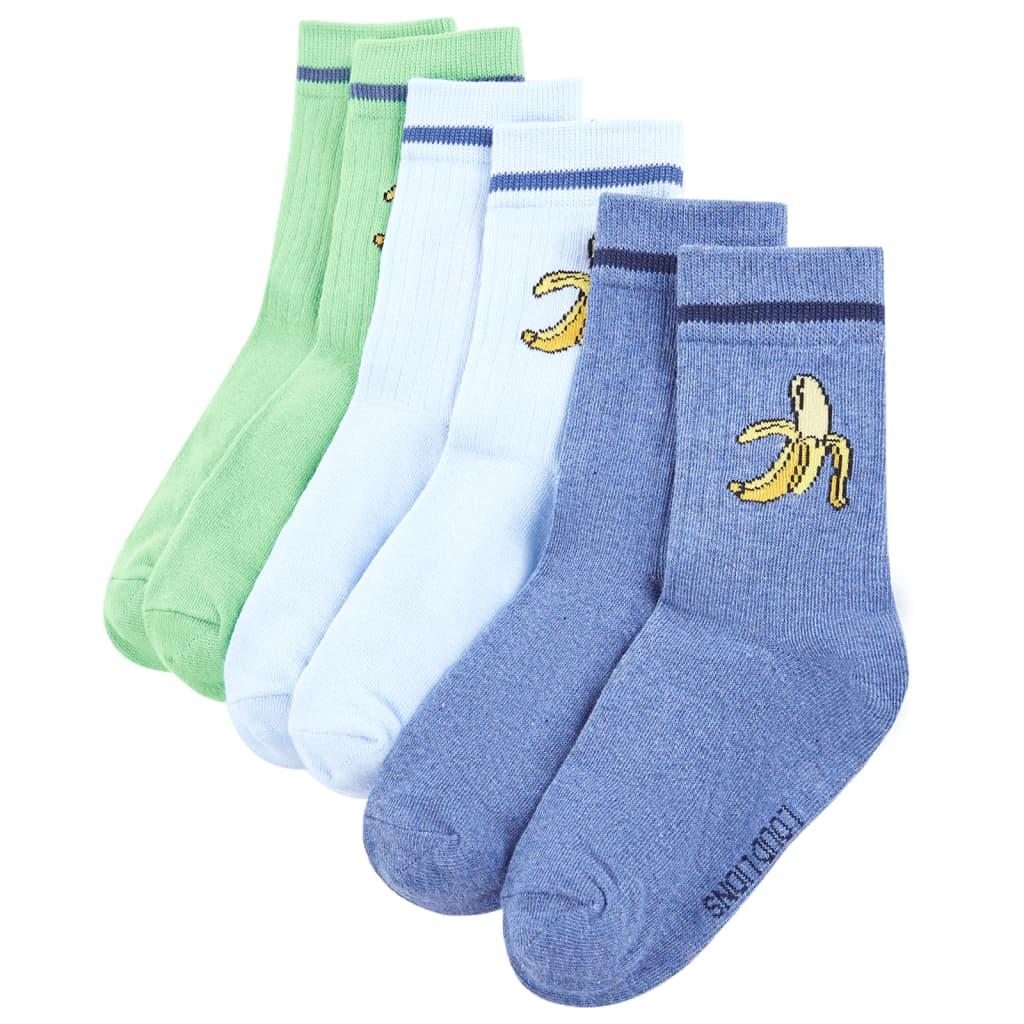 Strømper Til Børn Par Med Bananprint Str