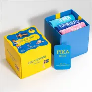Svensk Husman Socks Fikabox Strømper