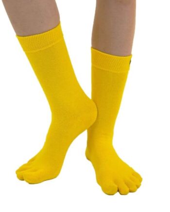 Tåsokker Toetoe Essential Gule One Size