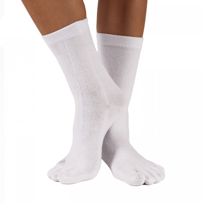 Tåsokker Toetoe Essential Hvid One Size