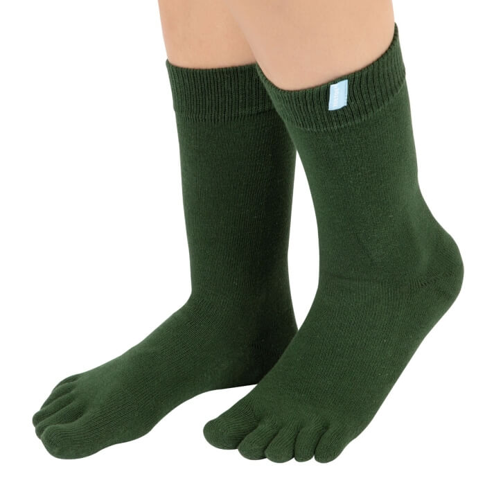 Tåsokker Toetoe Essential Mørkegrøn One Size