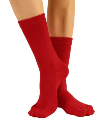 Tåsokker Toetoe Essential Rød One Size