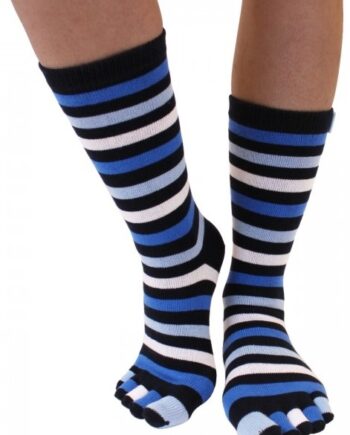 Tåsokker Toetoe Essential Stripy Denim One Size