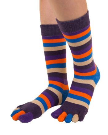 Tåsokker Toetoe Essential Stripy Midnight One Size
