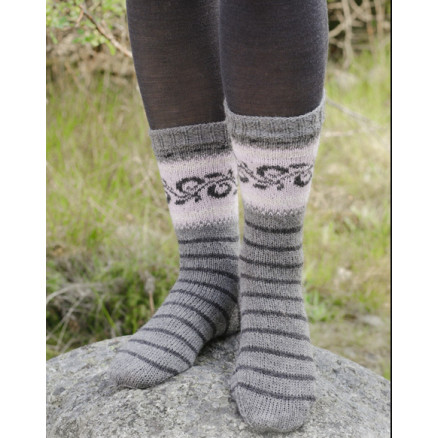 Telemark Socks Drops Design Sokker Strikkeopskrift Str
