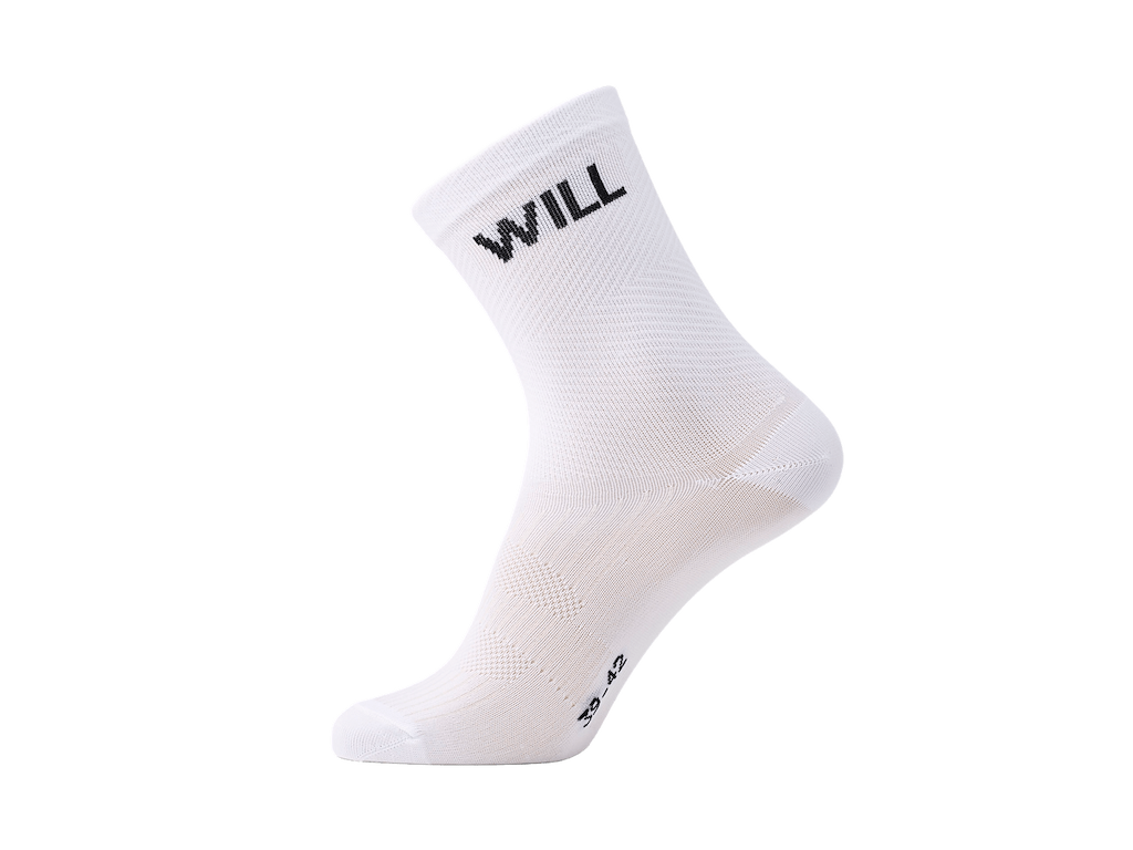 Willing Able White Strømper Str