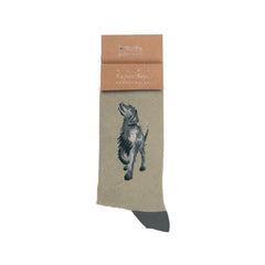 Wrendale Black Labrador Bambusviskose Strømper