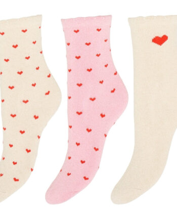 Young Dame Strømper Box Byvilaine Hearts Sock