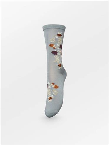 Becksndergaard Strømper 1136 Silver Blue