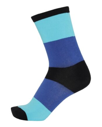 Blå Berd Stribet Herrestrømper Fra Socks Cph Str