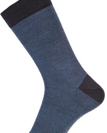 Blå Egtved Twin Sock Uldsokker