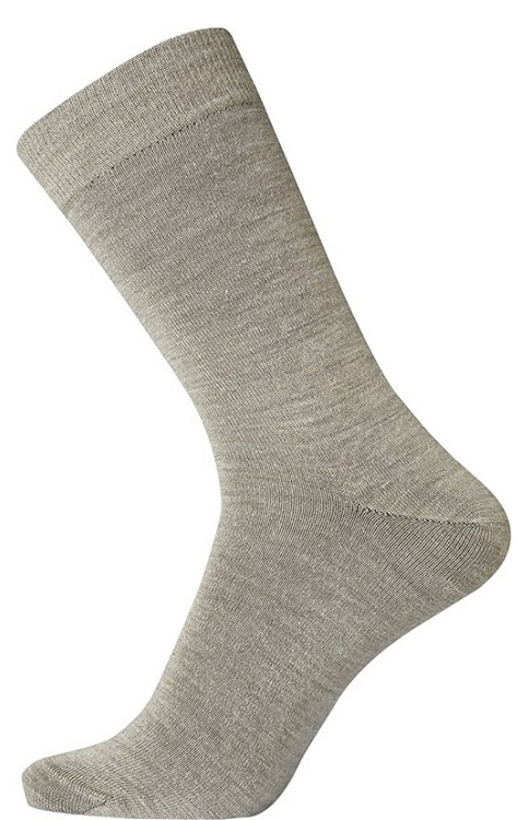 Egtved Twin Socks Uldsokker Mørk Sand