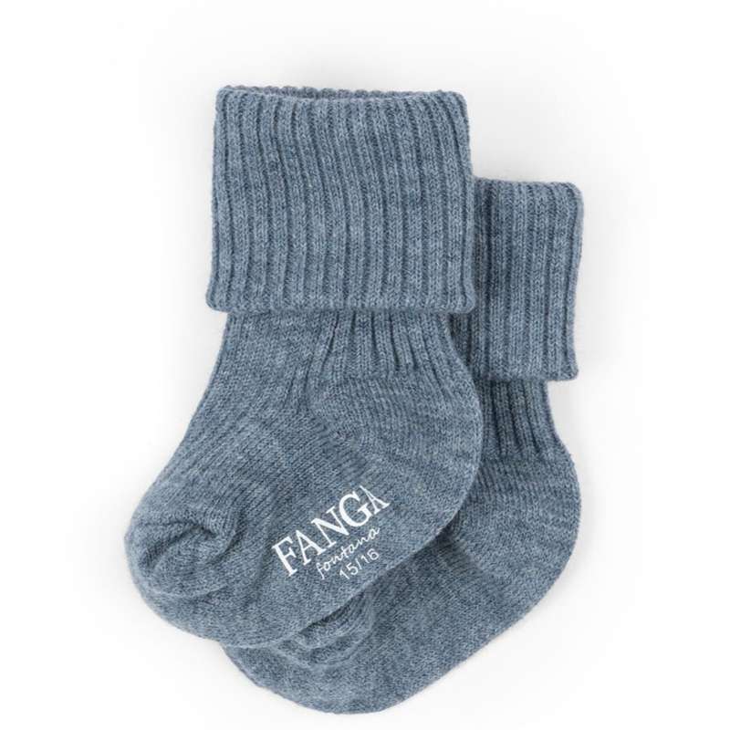 Fanga Fontana Lana Sokker Tynde Strik Ashley Blue