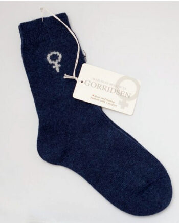 Gorridsen Design Magnolia Uld Strømper Indigo