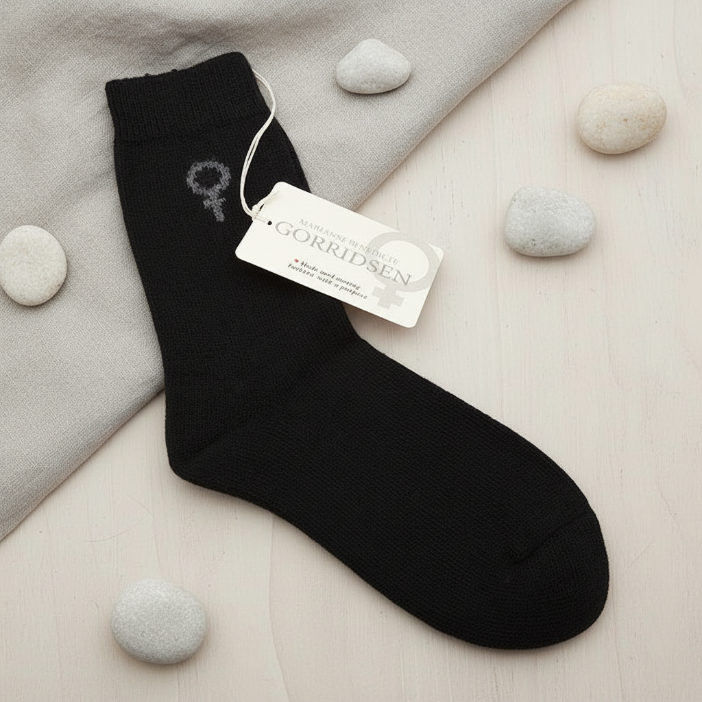Gorridsen Design Magnolia Uld Strømper Sort